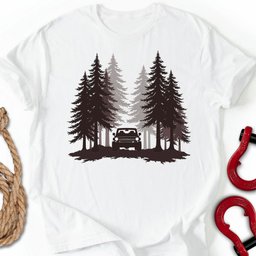 Bro Silhouette T Shirt Gift For Offroad Enthusiast