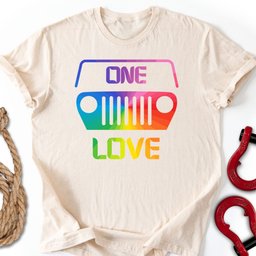 One Love T Shirt Gift For Offroad Enthusiast