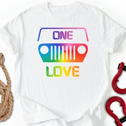 One Love T Shirt Gift For Offroad Enthusiast