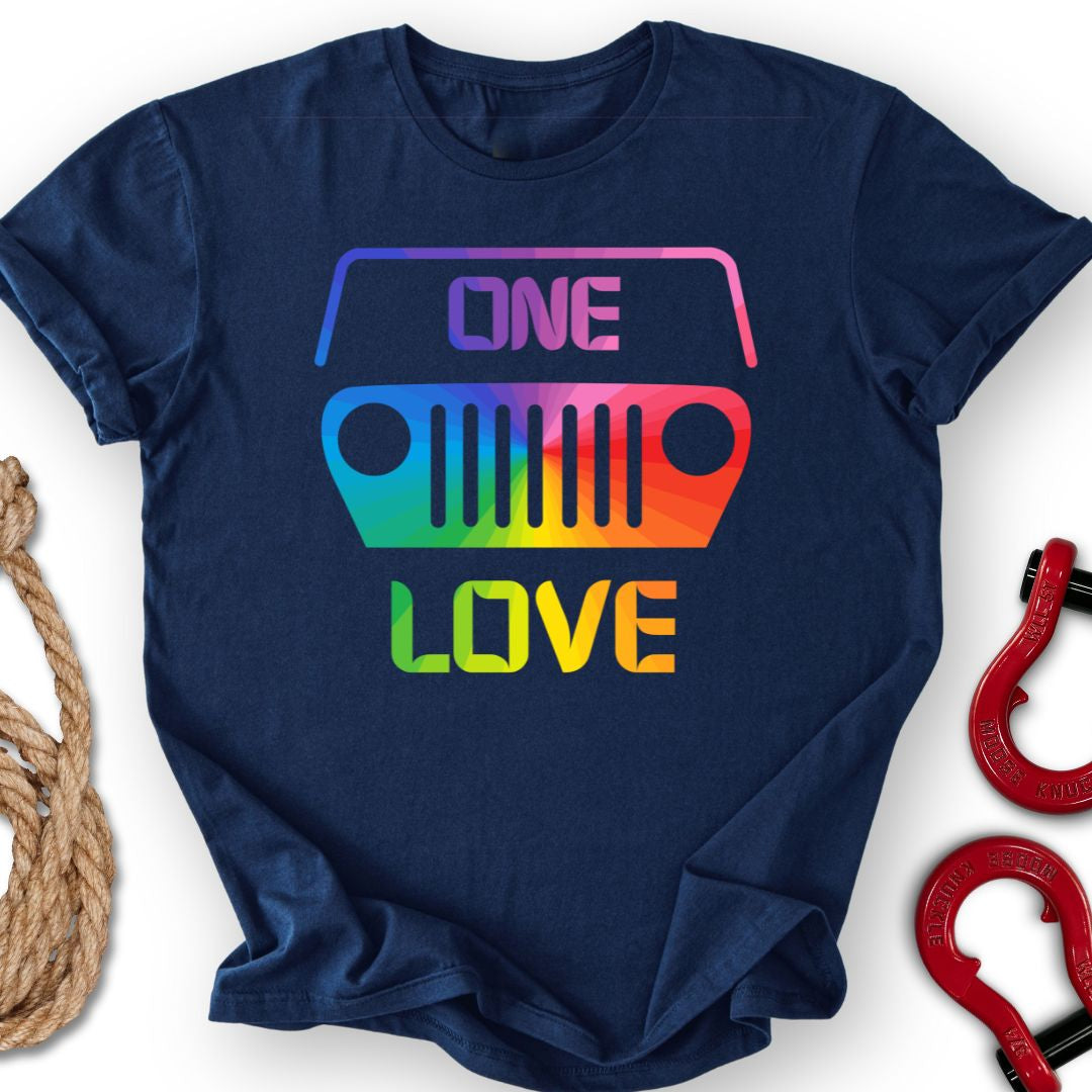 One Love T Shirt Gift For Offroad Enthusiast