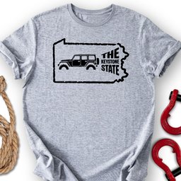 Keystore State T Shirt Gift For Offroad Enthusiast