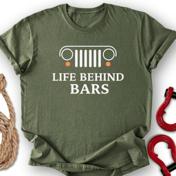 Behind Bars T Shirt Gift For Offroad Enthusiast