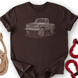 Retro Pickup T Shirt Gift For Offroad Enthusiast