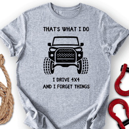 4x4 Mind T Shirt Gift For Offroad Enthusiast
