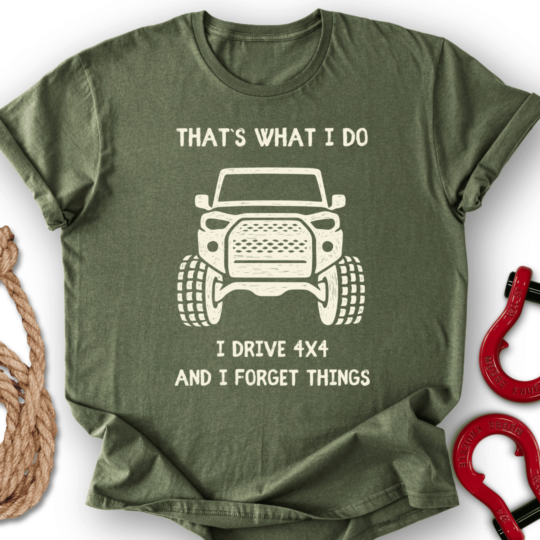 4x4 Mind T Shirt Gift For Offroad Enthusiast