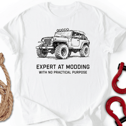 Modding Expert T Shirt Gift For Offroad Enthusiast
