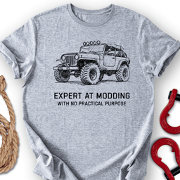 Modding Expert T Shirt Gift For Offroad Enthusiast