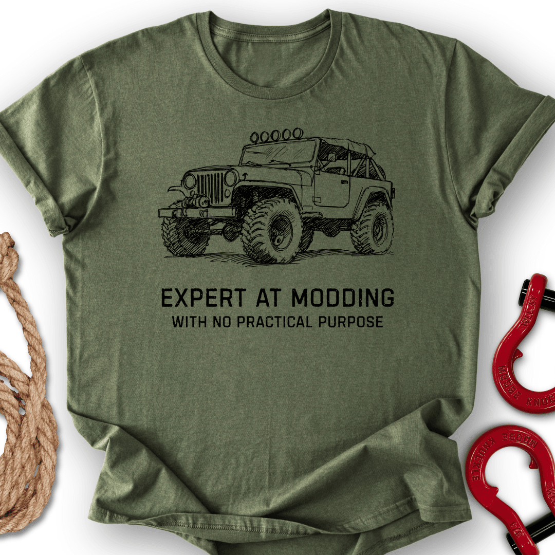 Modding Expert T Shirt Gift For Offroad Enthusiast