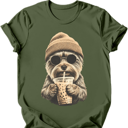 Yorkshire Terrier Hipster Dog T Shirt Gift For Dog Lover