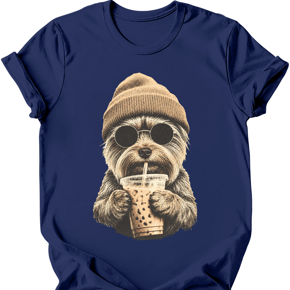 Yorkshire Terrier Hipster Dog T Shirt Gift For Dog Lover