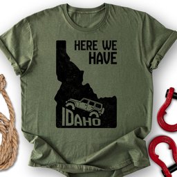 Idaho T Shirt Gift For Offroad Enthusiast