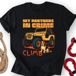 Climb Partners T Shirt Gift For Offroad Enthusiast