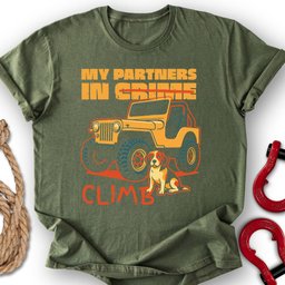 Climb Partners T Shirt Gift For Offroad Enthusiast