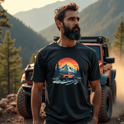 Icy Mountain Ride T Shirt Gift For Offroad Enthusiast
