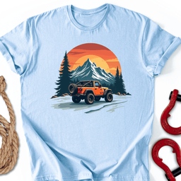 Icy Mountain Ride T Shirt Gift For Offroad Enthusiast