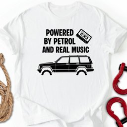 90s Powered T Shirt Gift For Offroad Enthusiast