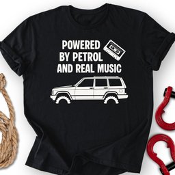 90s Powered T Shirt Gift For Offroad Enthusiast