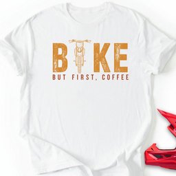 Coffee And Bike T Shirt Gift For Offroad Enthusiast