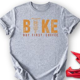 Coffee And Bike T Shirt Gift For Offroad Enthusiast