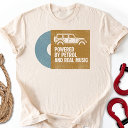 Petrol Vinyl T Shirt Gift For Offroad Enthusiast