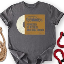 Petrol Vinyl T Shirt Gift For Offroad Enthusiast