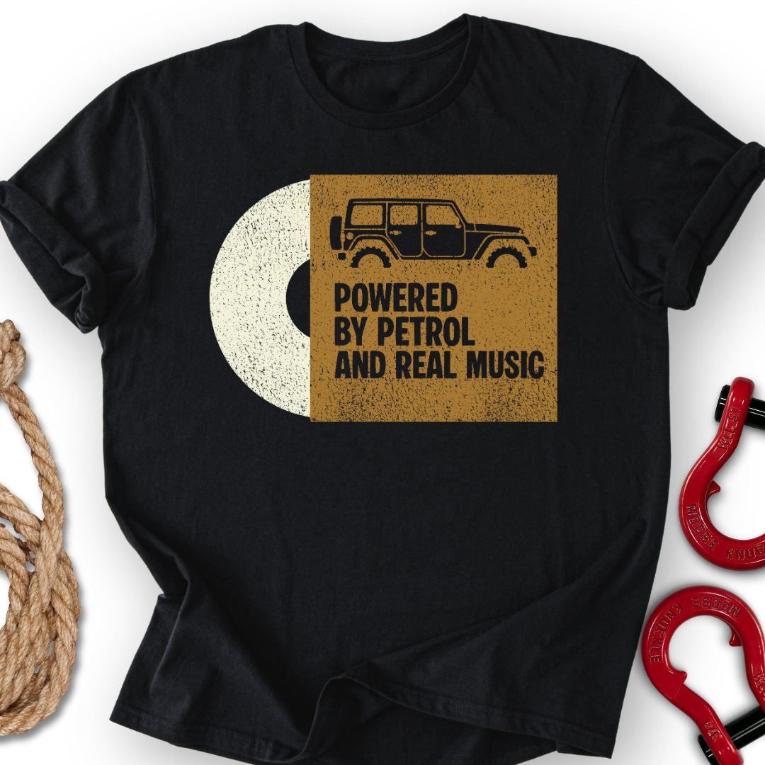 Petrol Vinyl T Shirt Gift For Offroad Enthusiast