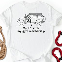 Gym Kit T Shirt Gift For Offroad Enthusiast