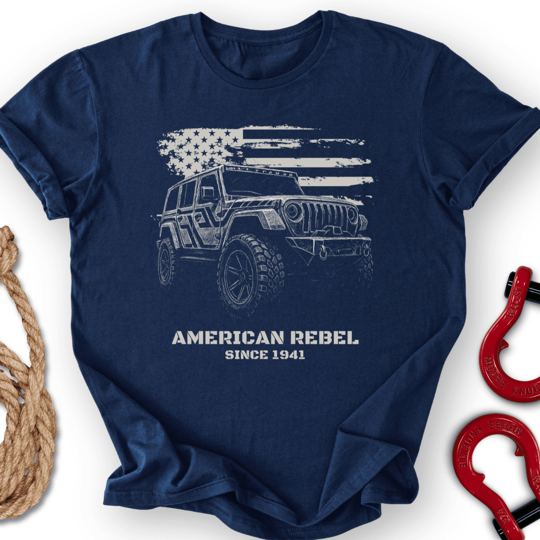 Rebel 1941 T Shirt Gift For Offroad Enthusiast