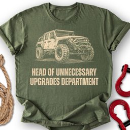 Head Upgrades T Shirt Gift For Offroad Enthusiast
