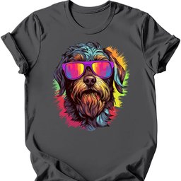 Wirehaired Pointing Griffon Top Dog T Shirt Gift For Dog Lover