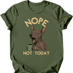 Xoloitzcuintli Not Today T Shirt Gift For Dog Lover