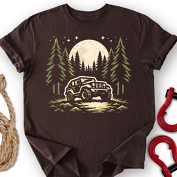 Moonlight Rig T Shirt Gift For Offroad Enthusiast