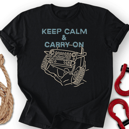 Keep Calm T Shirt Gift For Offroad Enthusiast