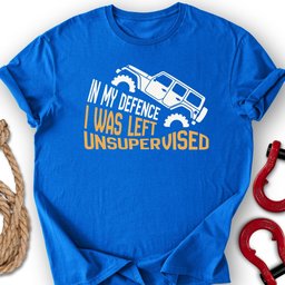 In My Defence T Shirt Gift For Offroad Enthusiast