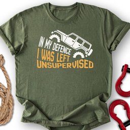 In My Defence T Shirt Gift For Offroad Enthusiast