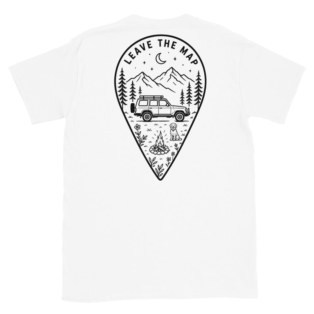 Leave The Map T Shirt Gift For Offroad Enthusiast
