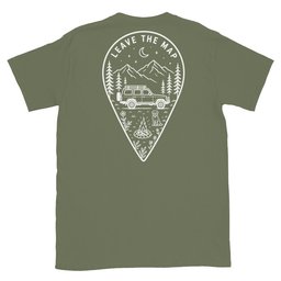 Leave The Map T Shirt Gift For Offroad Enthusiast