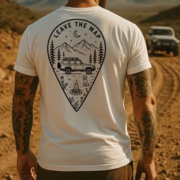 Leave The Map T Shirt Gift For Offroad Enthusiast