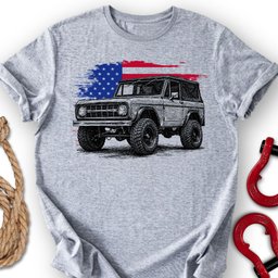 Oldie Patriot T Shirt Gift For Offroad Enthusiast