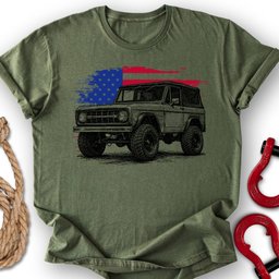 Oldie Patriot T Shirt Gift For Offroad Enthusiast