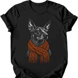 Xoloitzcuintli Winter Dog T Shirt Gift For Dog Lover