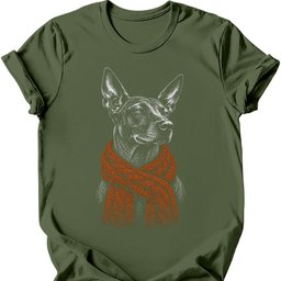 Xoloitzcuintli Winter Dog T Shirt Gift For Dog Lover