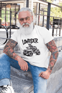 Lowrider Skeleton T Shirt Gift For Offroad Enthusiast