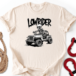 Lowrider Skeleton T Shirt Gift For Offroad Enthusiast