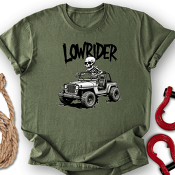 Lowrider Skeleton T Shirt Gift For Offroad Enthusiast