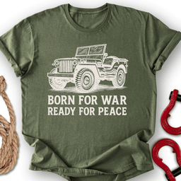 Born Ready T Shirt Gift For Offroad Enthusiast
