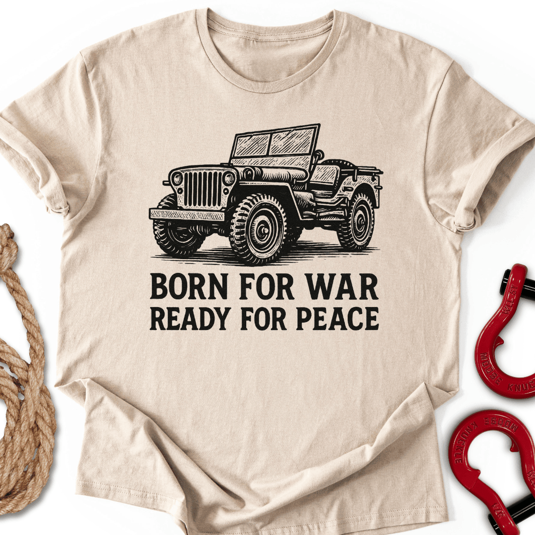 Born Ready T Shirt Gift For Offroad Enthusiast