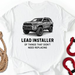 Lead Installer T Shirt Gift For Offroad Enthusiast