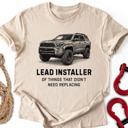 Lead Installer T Shirt Gift For Offroad Enthusiast