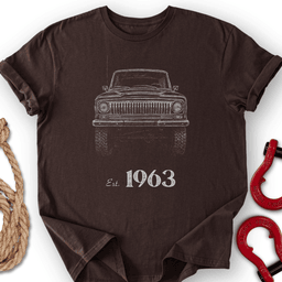 Born In 63 T Shirt Gift For Offroad Enthusiast